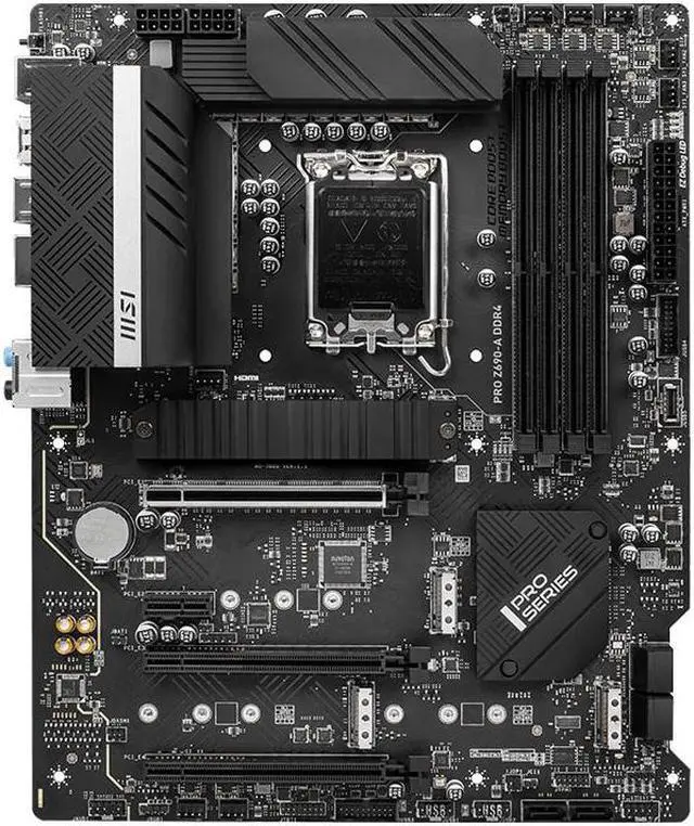 Alt view image 2 of 9 - MSI PRO Z690-A DDR4 Intel LGA 1700 Motherboard