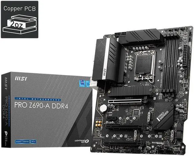 MSI PRO Z690-A DDR4 Intel LGA 1700 Motherboard