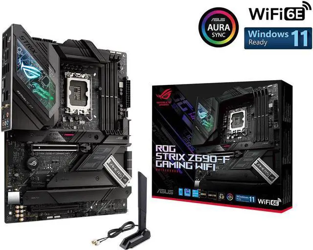 Main image of ASUS ROG STRIX Z690-F Gaming Wifi DDR5 Intel LGA 1700 ATX Motherboard