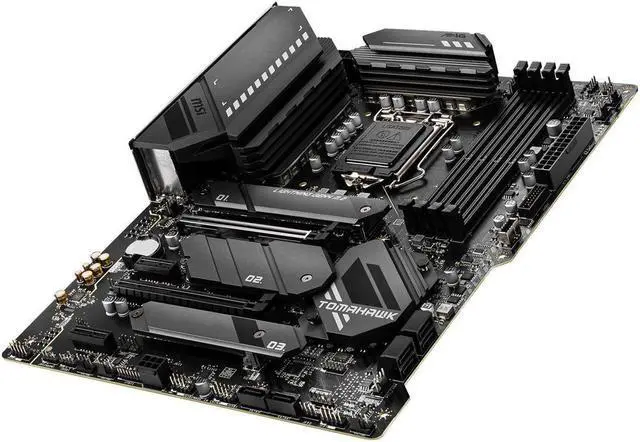 Alt view image 3 of 14 - MSI MAG Z590 Tomahawk Wifi DDR4 Intel LGA 1200 ATX Motherboard