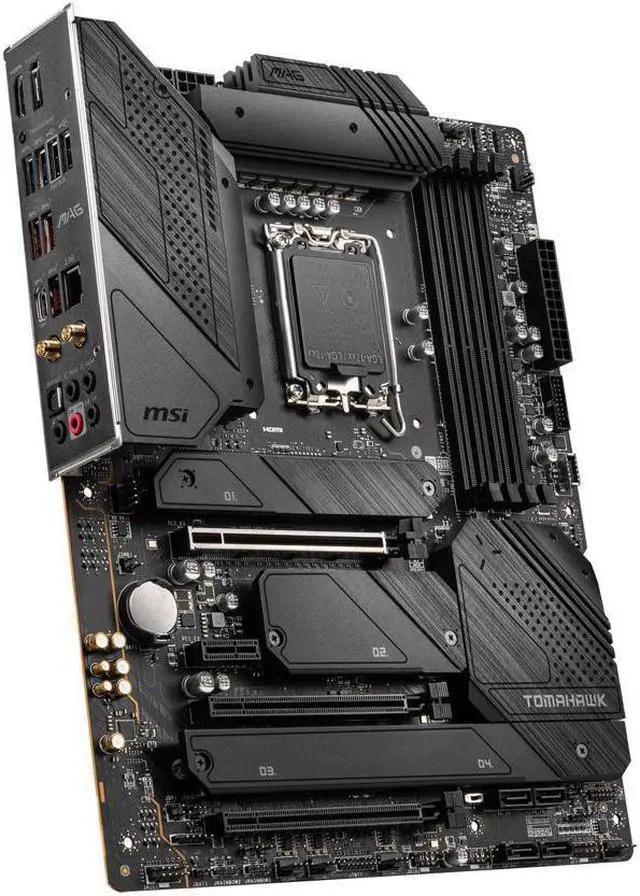 Alt view image 4 of 6 - MSI MAG Z690 Tomahawk Wifi DDR4 Intel LGA 1700 ATX Motherboard