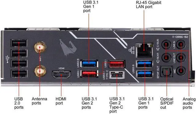 Alt view image 5 of 5 - Gigabyte Z390 Aorus Pro Wifi DDR4 Intel LGA 1151 ATX Motherboard -US SELLER-