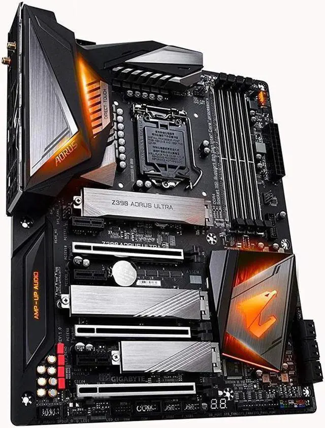 Alt view image 9 of 10 - GIGABYTE Z390 AORUS ULTRA LGA 1151 (300 Series) Intel Z390 HDMI SATA 6Gb/s USB 3.1 ATX Intel Motherboard