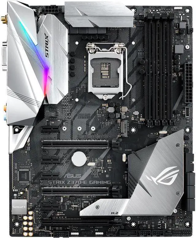 Main image of ASUS ROG STRIX Z370-E Gaming Intel LGA 1151 DDR4 ATX Motherboard -US SELLER-