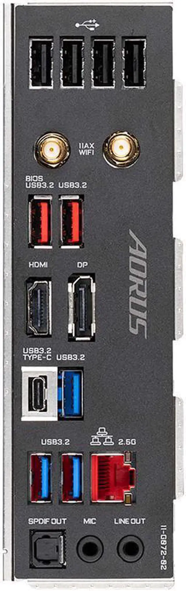 Alt view image 5 of 7 - Gigabyte Z690 Aorus Elite AX DDR4 Intel LGA 1700 ATX Motherboard