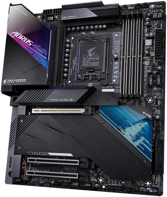 Alt view image 4 of 5 - Gigabyte Z690 Aorus Master Intel LGA 1700 DDR5 ATX Motherboard
