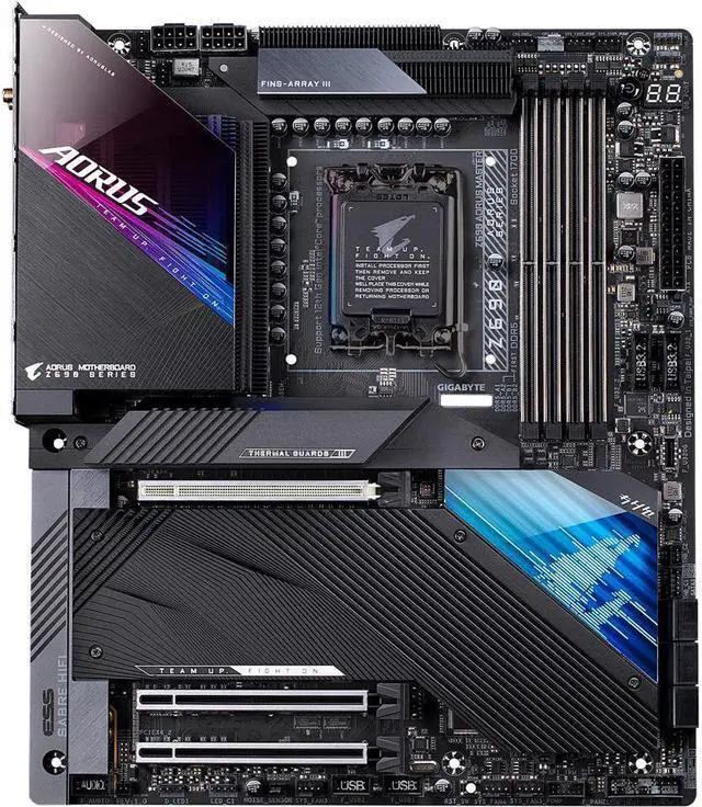 Alt view image 2 of 5 - Gigabyte Z690 Aorus Master Intel LGA 1700 DDR5 ATX Motherboard