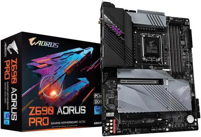 Main image of Gigabyte Z690 Aorus Pro Intel LGA 1700 DDR5 ATX Motherboard