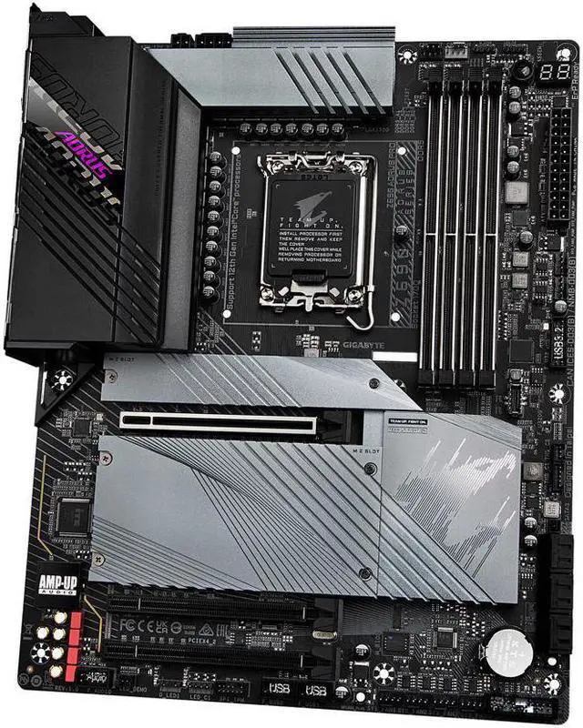 Alt view image 4 of 5 - Gigabyte Z690 Aorus Pro Intel LGA 1700 DDR5 ATX Motherboard