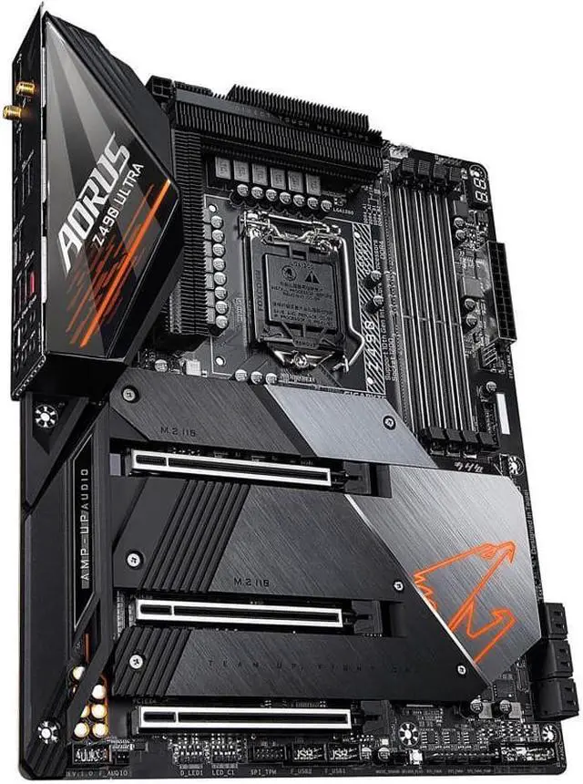 Alt view image 3 of 5 - Gigabyte Z490 Aorus Ultra Intel LGA 1200 DDR4 Motherboard