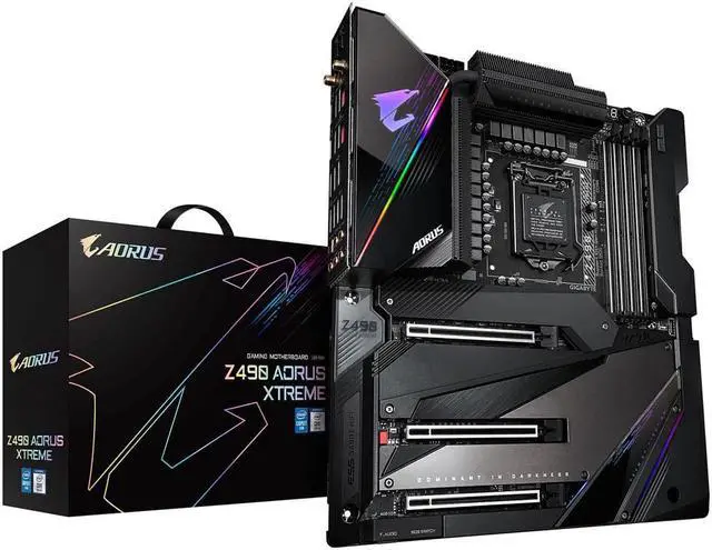 Main image of Gigabyte Z490 Aorus Xtreme Intel LGA 1200 DDR4 EATX Motherboard