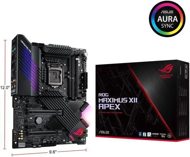 Main image of ASUS ROG MAXIMUS XII APEX Intel LGA 1200 ATX Motherboard