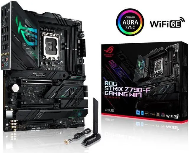 Main image of ROG STRIX Z790-F GAMING WIFI Intel LGA 1700 ATX Motherboard