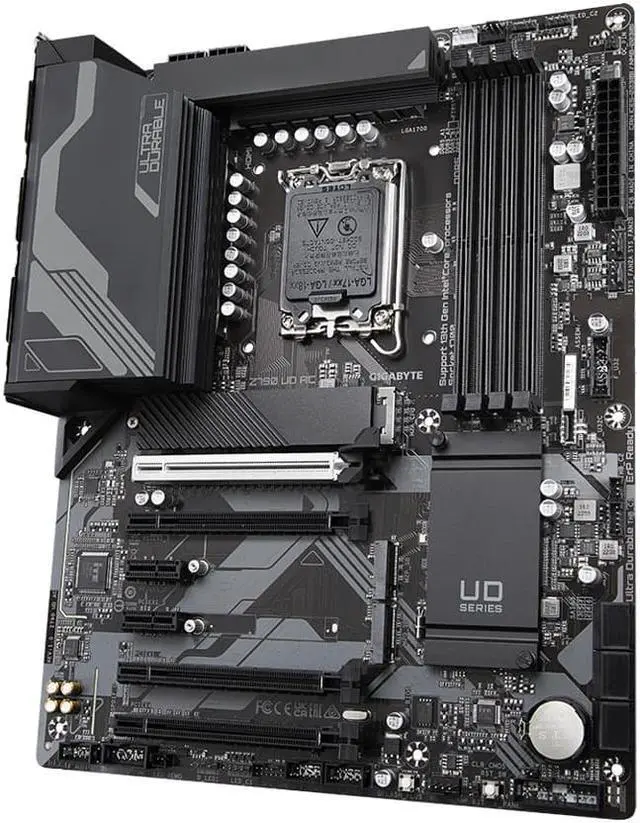 Alt view image 2 of 5 - GIGABYTE Z790 UD AC Intel LGA 1700 ATX Motherboard
