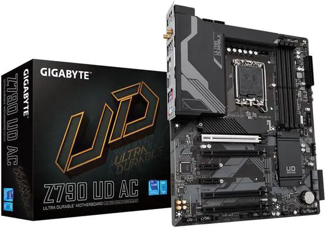 Main image of GIGABYTE Z790 UD AC Intel LGA 1700 ATX Motherboard