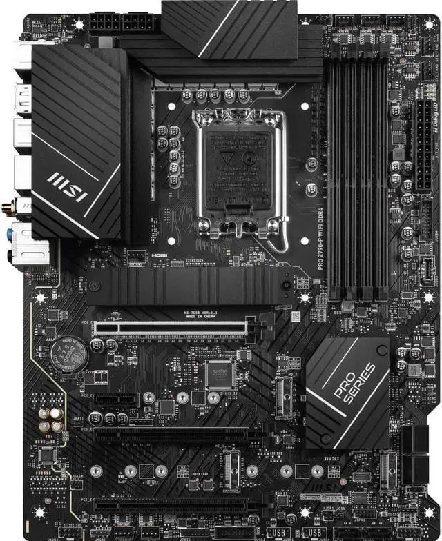 Alt view image 2 of 5 - MSI PRO Z790-P WIFI DDR4 Intel LGA 1700 ATX Motherboard