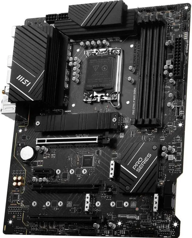 Alt view image 5 of 5 - MSI PRO Z790-P WIFI DDR4 Intel LGA 1700 ATX Motherboard