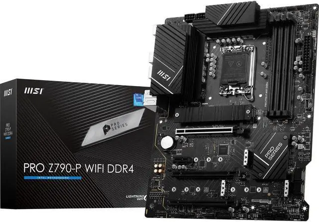 Main image of MSI PRO Z790-P WIFI DDR4 Intel LGA 1700 ATX Motherboard