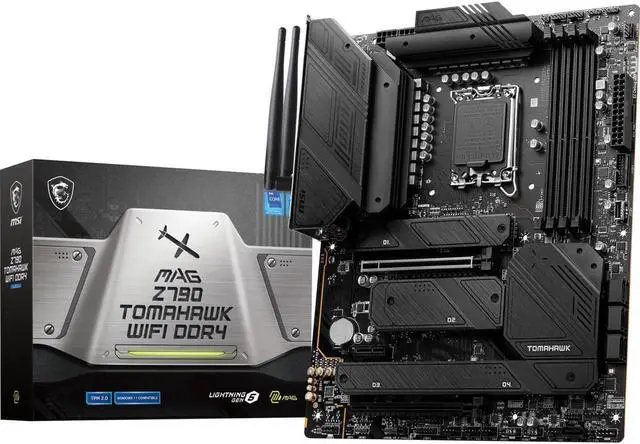 Main image of MSI MAG Z790 TOMAHAWK WIFI DDR4 Intel LGA 1700 ATX Motherboard