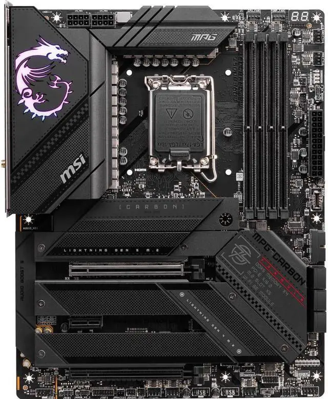 Alt view image 2 of 5 - MSI MPG Z790 CARBON WIFI Intel LGA 1700 ATX Motherboard