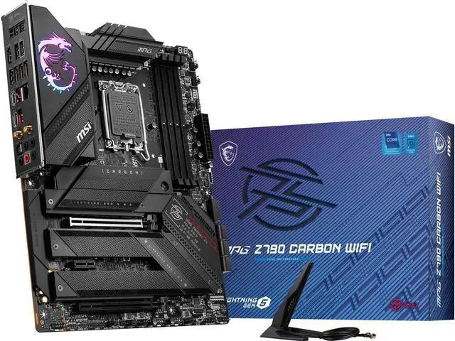 Main image of MSI MPG Z790 CARBON WIFI Intel LGA 1700 ATX Motherboard