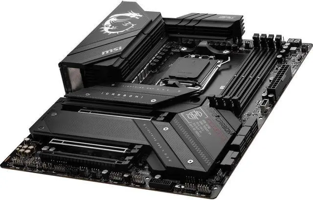 Alt view image 4 of 9 - MSI MPG X670E CARBON WIFI AMD AM5 ATX Motherboard