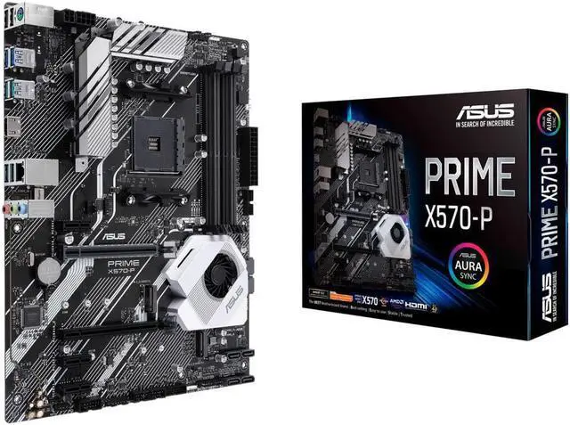 Main image of ASUS Prime X570-P AMD AM4 ATX Motherboard