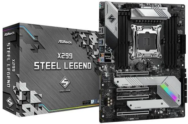Main image of ASRock Intel X299 Chipset ATX Motherboard X299 Steel Legend