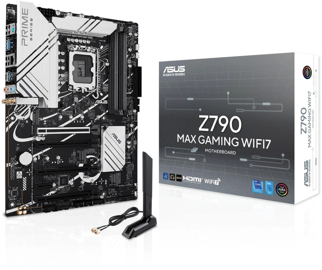 Refurbished: ASUS Z790 MAX GAMING WIFI7 Intel Z790 (LGA 1700) ATX