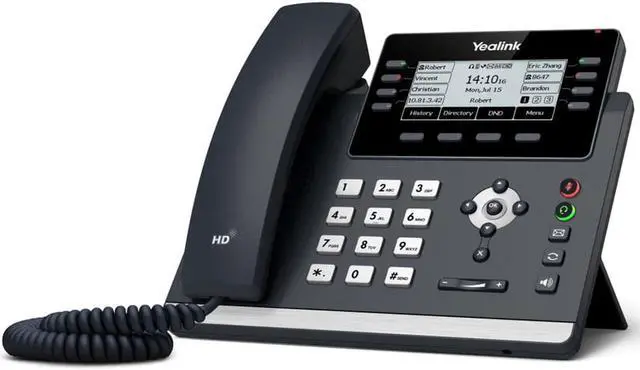 Alt view image 4 of 10 - Yealink Unified Firmware Enhanced SIP Phone T43U