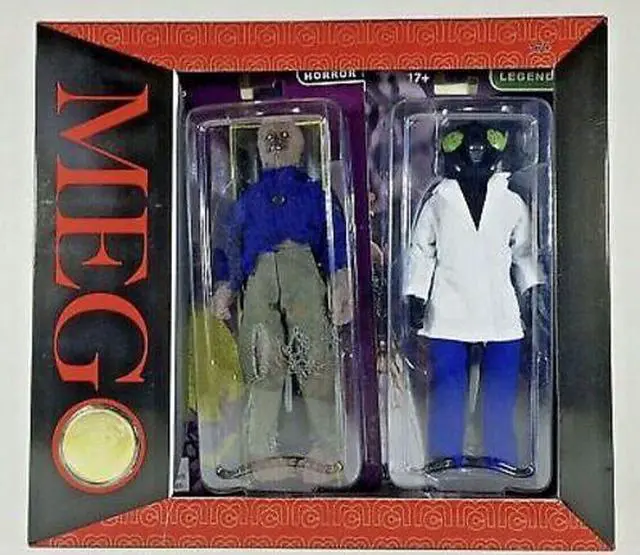 Main image of Universal Monsters The Fly and Wolfman Figure Toy Exclusive Set Mego