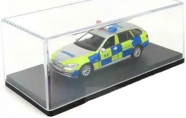 Alt view image 8 of 11 - acrylic display show case with plastic base for 1/64 scale model cars by greenlight 55025