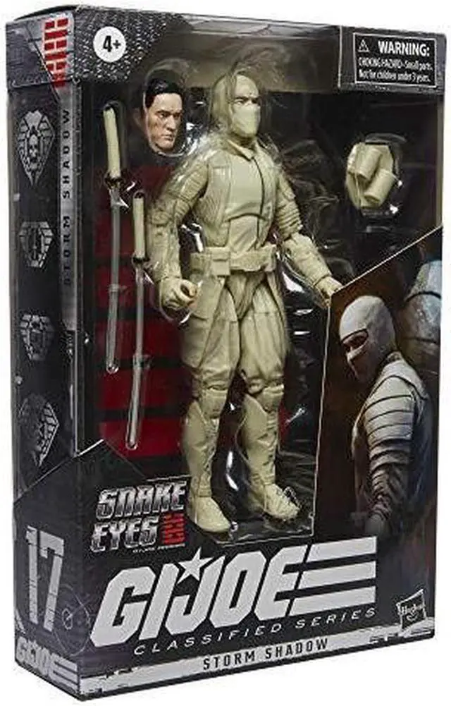 Alt view image 18 of 20 - HASBRO G.I. JOE CLASSIFIED STORM SHADOW (SNAKE EYES MOVIE)  6" ACTION FIGURE