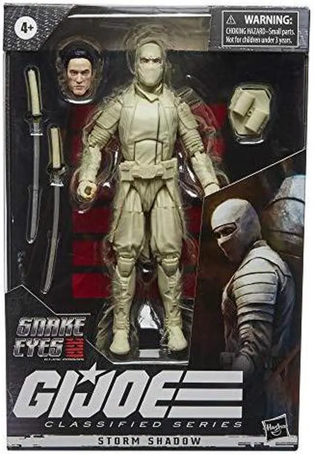 Alt view image 19 of 20 - HASBRO G.I. JOE CLASSIFIED STORM SHADOW (SNAKE EYES MOVIE)  6" ACTION FIGURE