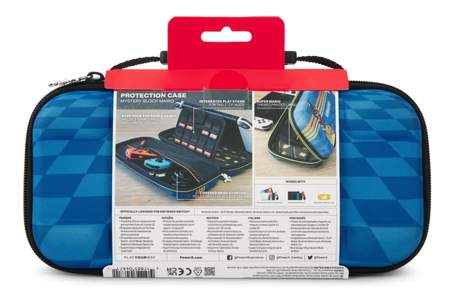 Alt view image 2 of 7 - PowerA Mystery Block Super Mario Protection Case for Nintendo Switch