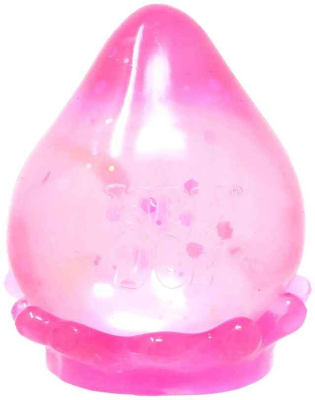 Alt view image 2 of 2 - Schylling NeeDoh Dream Drop - 3" Tall - Pink Sensory Squeeze Toy
