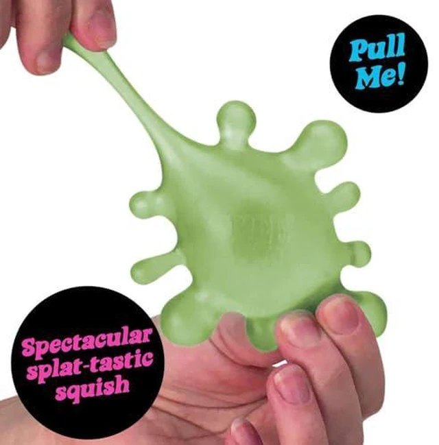Alt view image 4 of 7 - Schylling NeeDoh SplootSplat 3pc Blue, Purple, Green Full Set