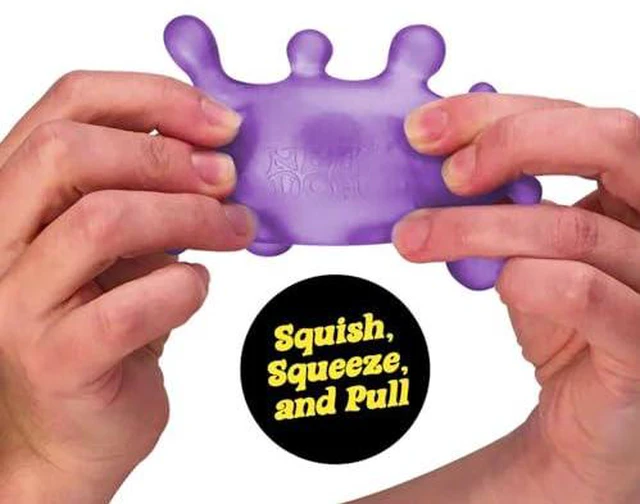 Alt view image 7 of 7 - Schylling NeeDoh SplootSplat 3pc Blue, Purple, Green Full Set