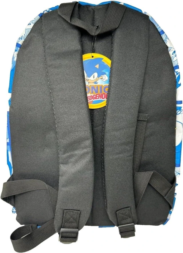 Alt view image 2 of 2 - Bioworld Sonic The Hedgehog 16" Backpack