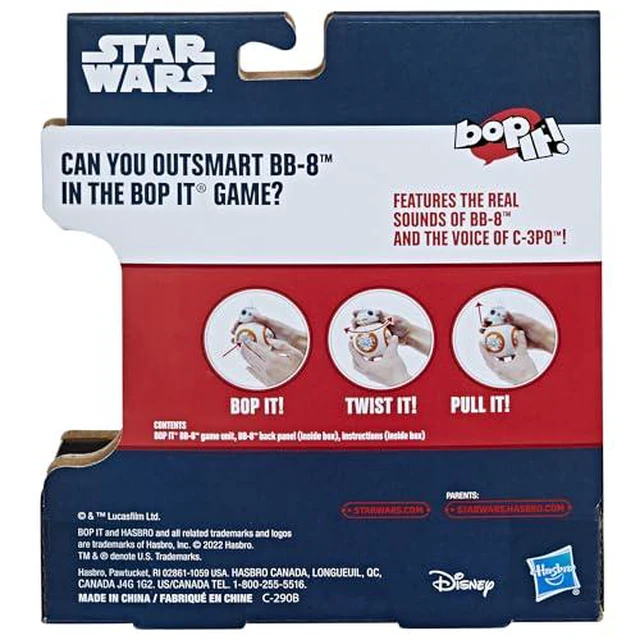 Alt view image 3 of 6 - Bop It! Game Star Wars BB-8 Edition