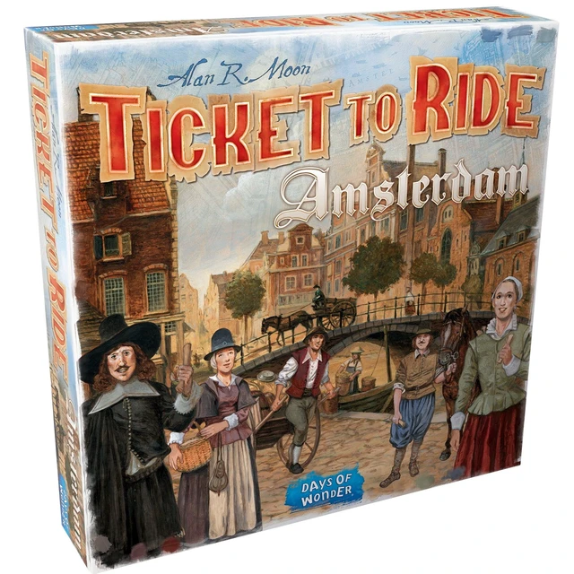 Alt view image 8 of 14 - Days of Wonder Ticket to Ride: Amsterdam