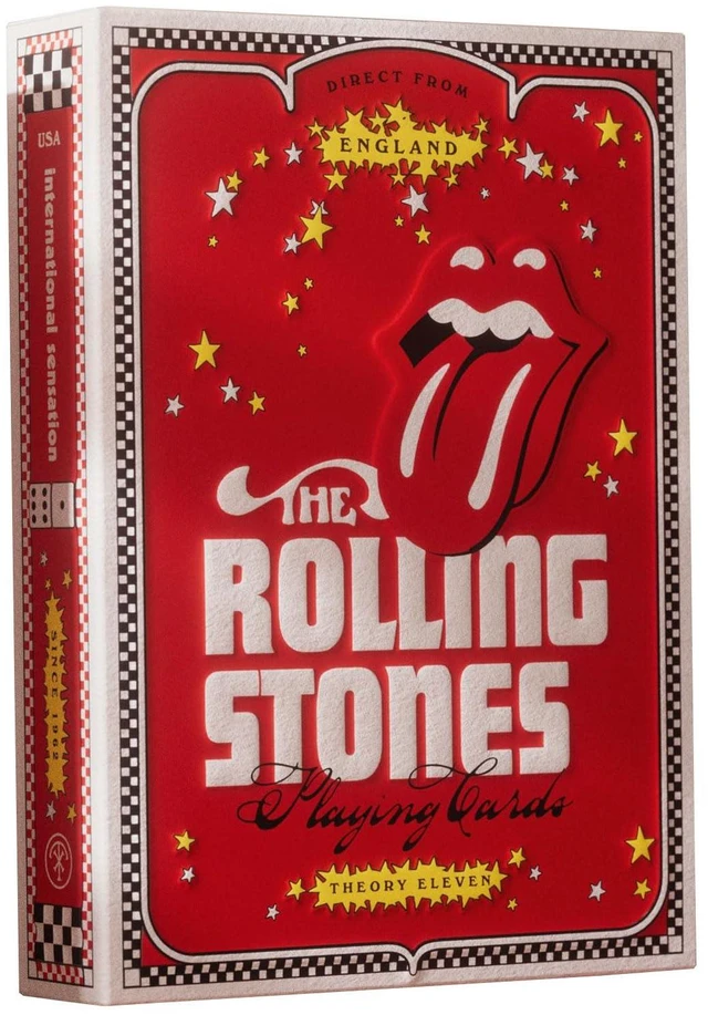 Main image of theory11 The Rolling Stones Premium Playing Cards, Poker Size Standard Index