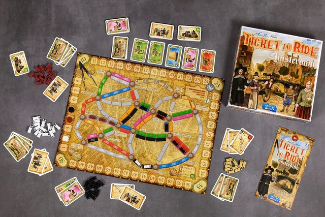 Alt view image 12 of 14 - Days of Wonder Ticket to Ride: Amsterdam