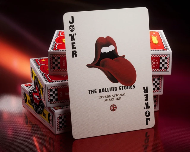 Alt view image 6 of 7 - theory11 The Rolling Stones Premium Playing Cards, Poker Size Standard Index