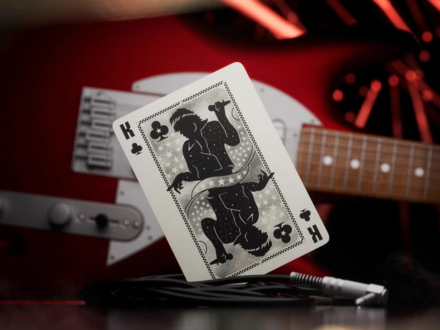 Alt view image 7 of 7 - theory11 The Rolling Stones Premium Playing Cards, Poker Size Standard Index