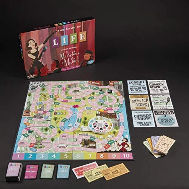 Alt view image 5 of 7 - The Game of Life: The Marvelous Mrs. Maisel Edition Board Game
