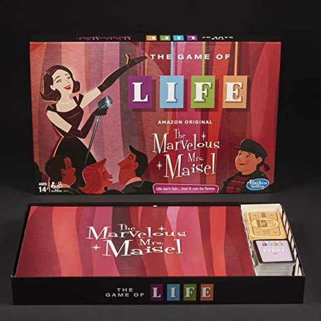 Alt view image 6 of 7 - The Game of Life: The Marvelous Mrs. Maisel Edition Board Game