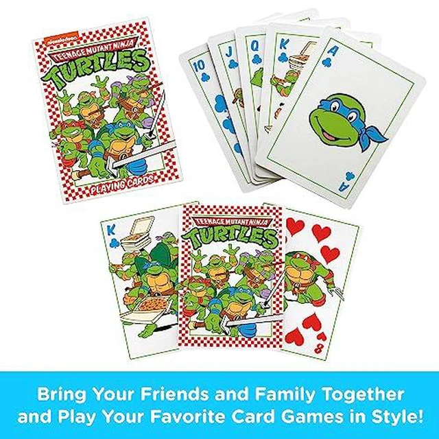 Alt view image 3 of 8 - TMNT Pizza Playing Cards