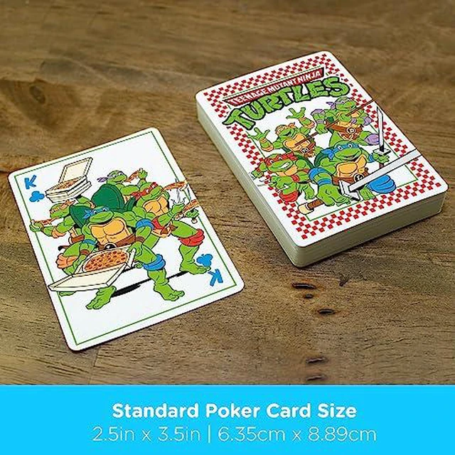 Alt view image 6 of 8 - TMNT Pizza Playing Cards