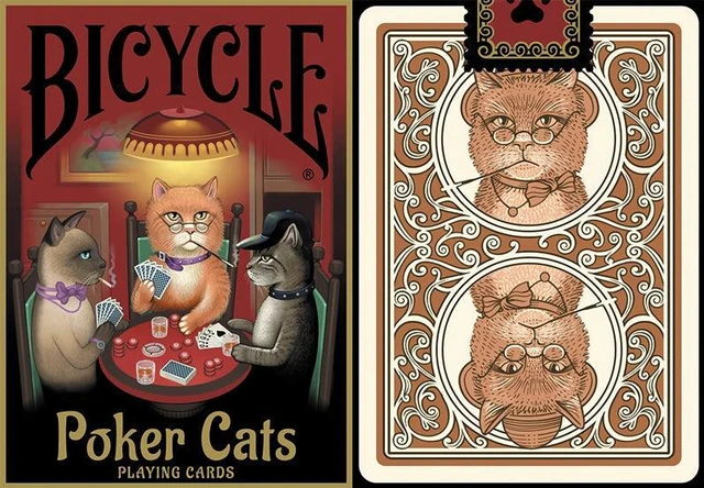 Main image of Bicycle Poker Cats V2 Playing Cards